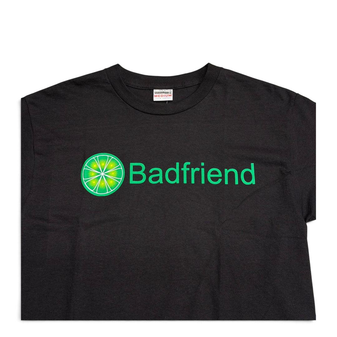 Badfriend Lime Graphic T shirt Black (M)