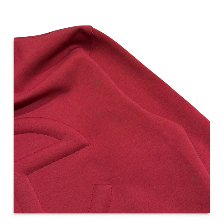 Telfar Mock Neck Sweatshirt Red (M)
