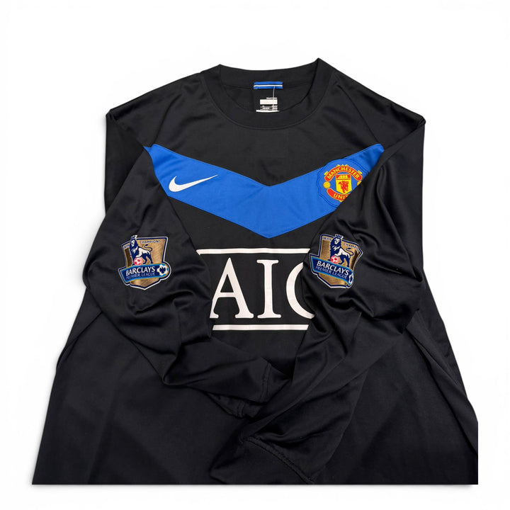 2009-10 Vintage Manchester United Navin Away Shirt Black (XL)