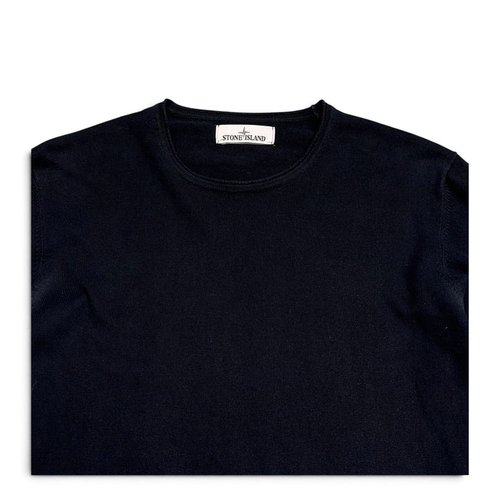 Stone Island Crew Neck Jumper Black (M)