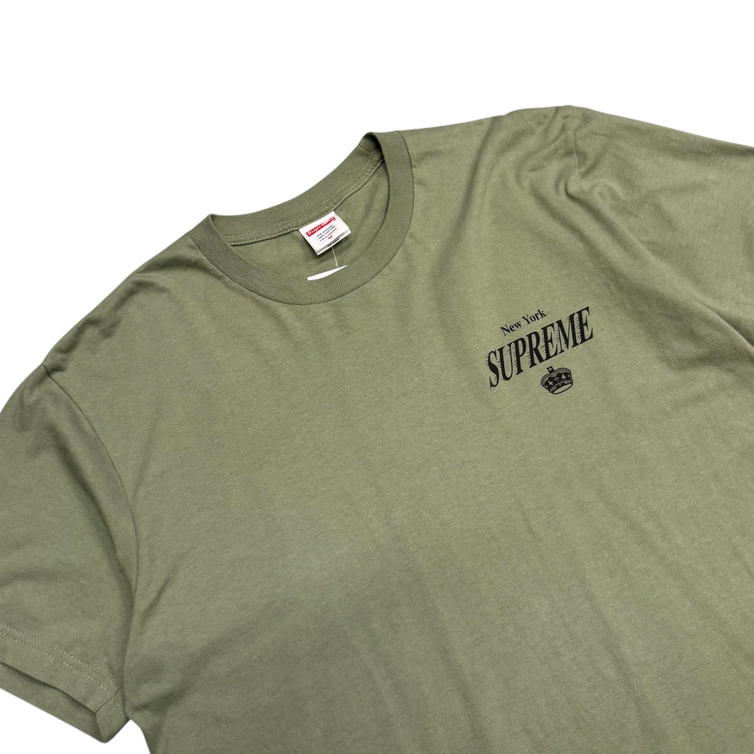 Supreme Green Spell Out T-Shirt (M)