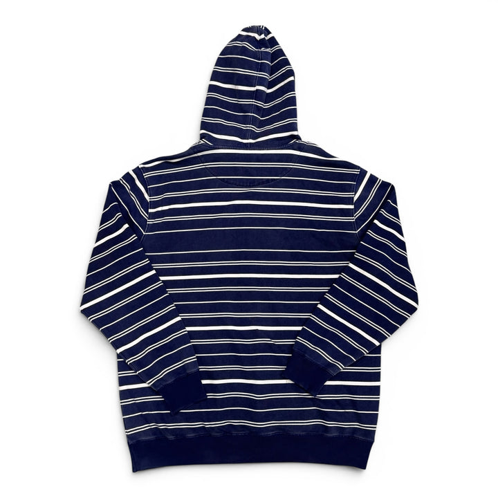 Palace Printed Striped Hoodie Navy (XL)