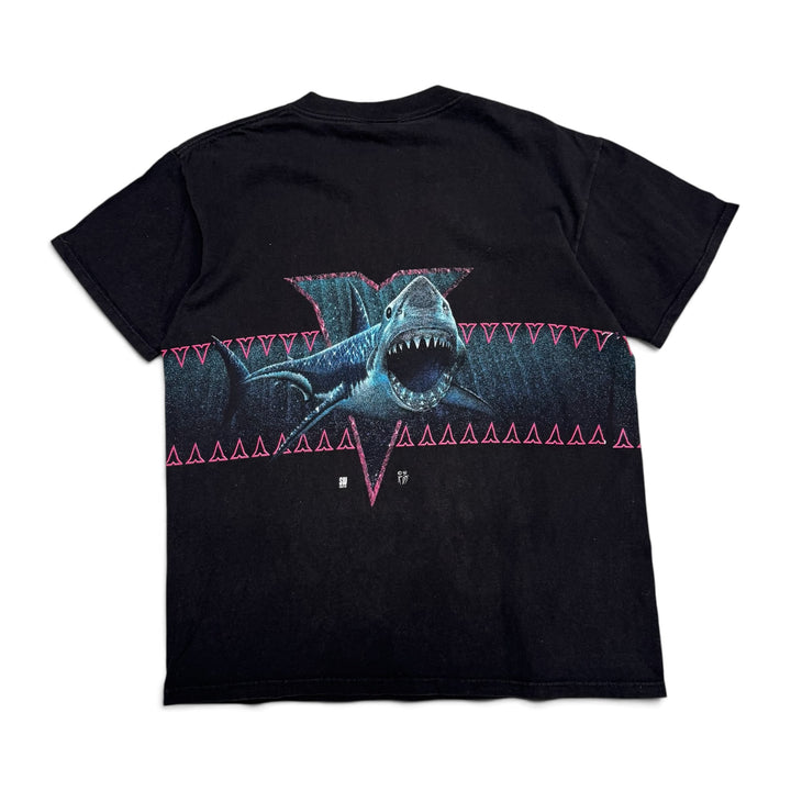 Vintage Black Muai Hawaii Graphic T-Shirt (L)