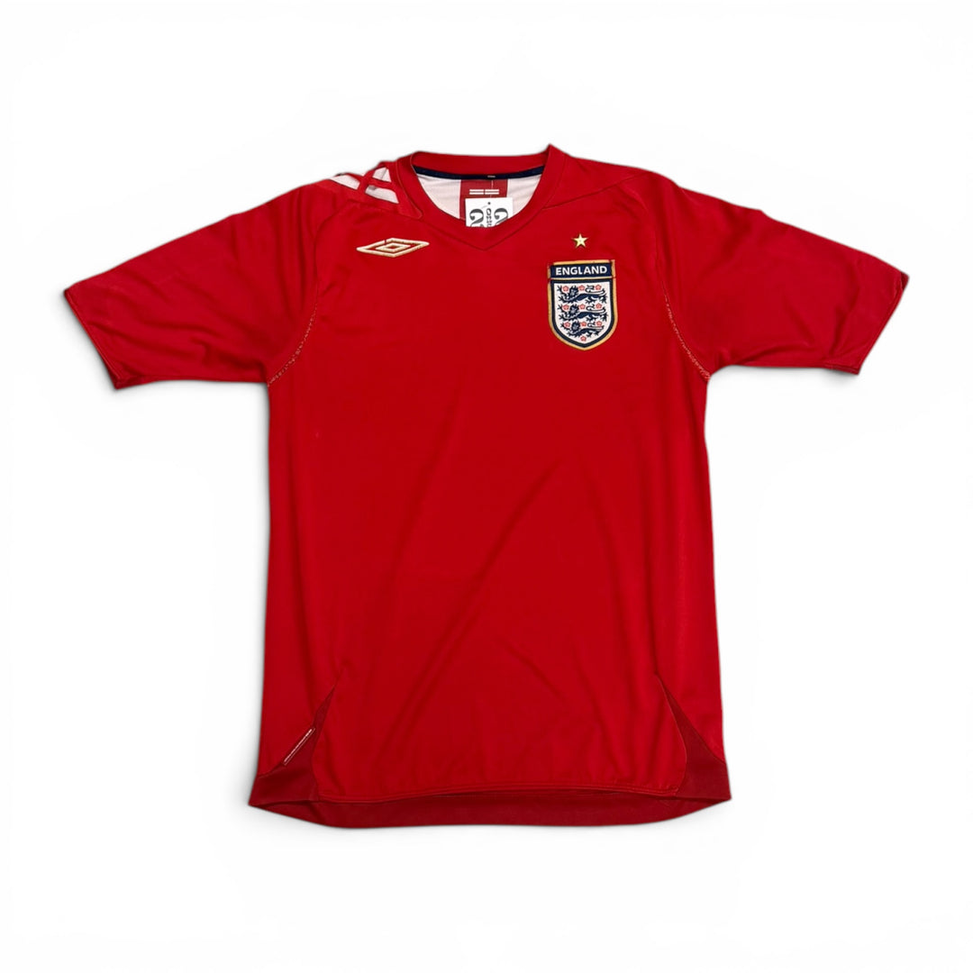 2006 Vintage England Umbro Red Football Shirt (S)