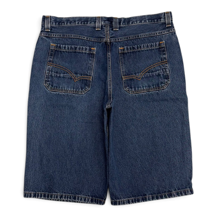 Vintage Anchorblue Baggy Denim Shorts Blue (40)