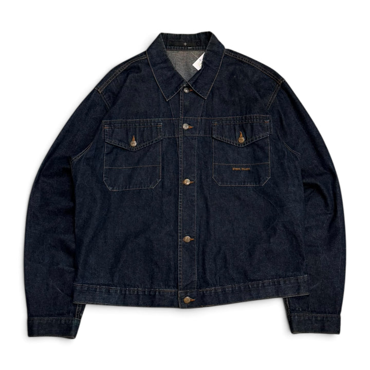 01 Stone Island Denims Button Up Jacket (L)