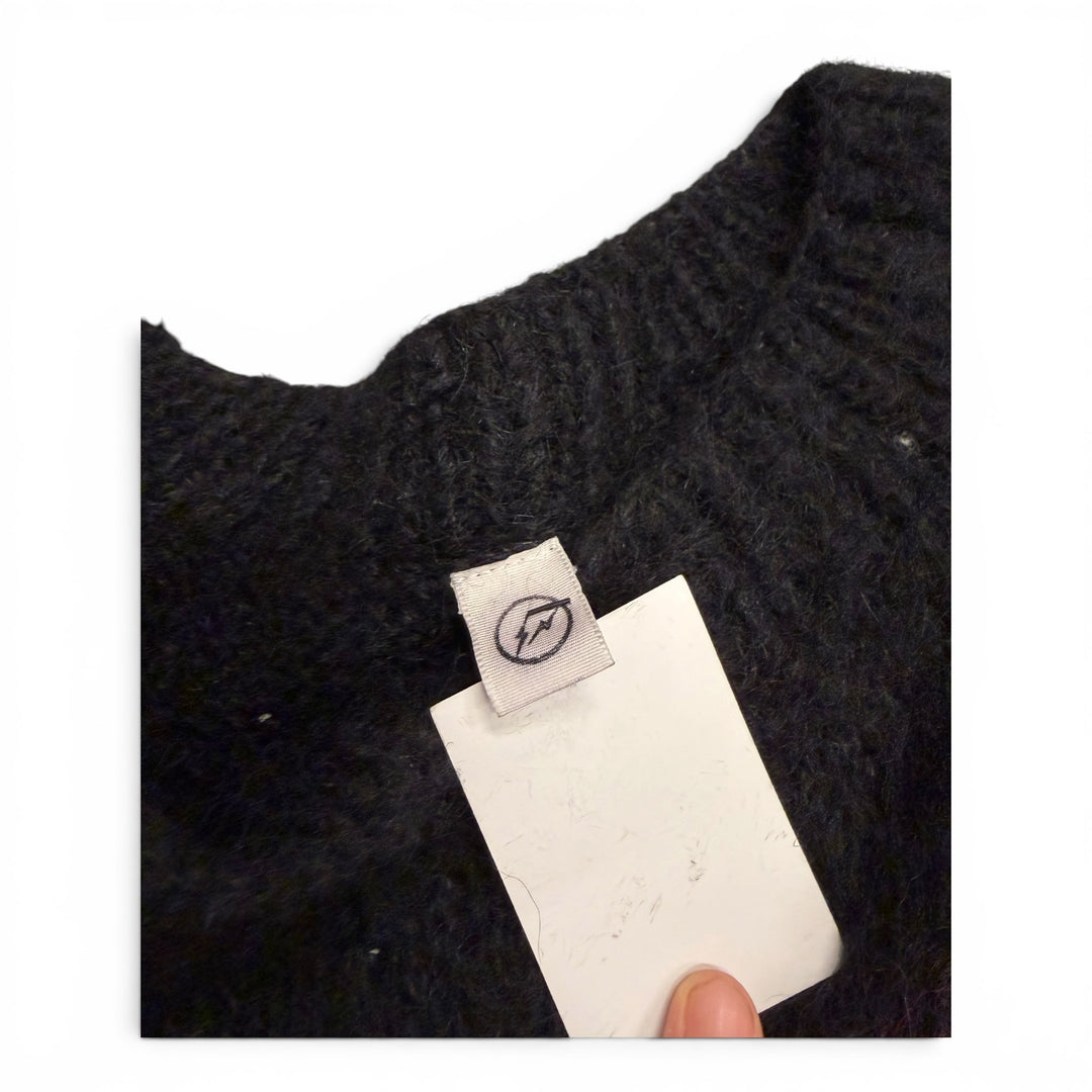 Aka Simon Barker X Fragment Design Mohair Jumper Black (M)