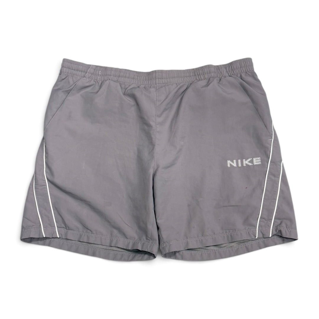 00's Vintage Nike Grey Sport Shorts (XL)