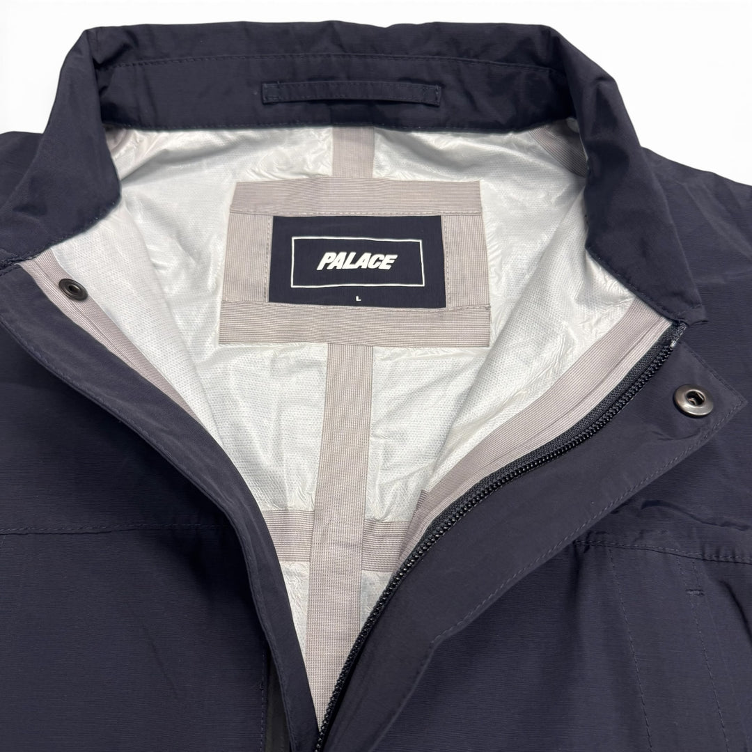 Palace Racking Waterprrof Mac Jacket Navy (L)