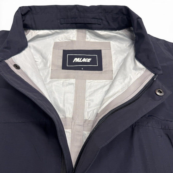 Palace Racking Waterprrof Mac Jacket Navy (L)