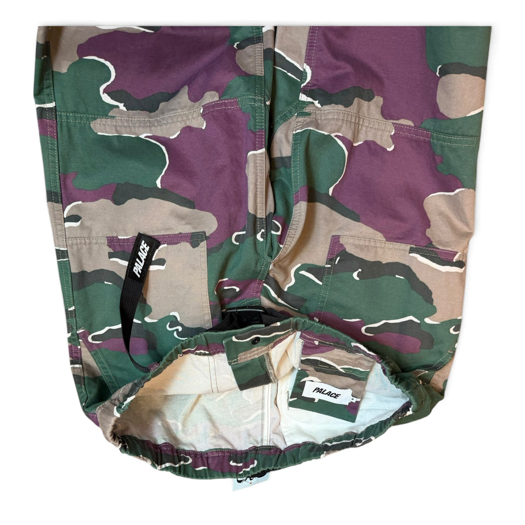 Palace Purple Camo Cargo Trousers (M)