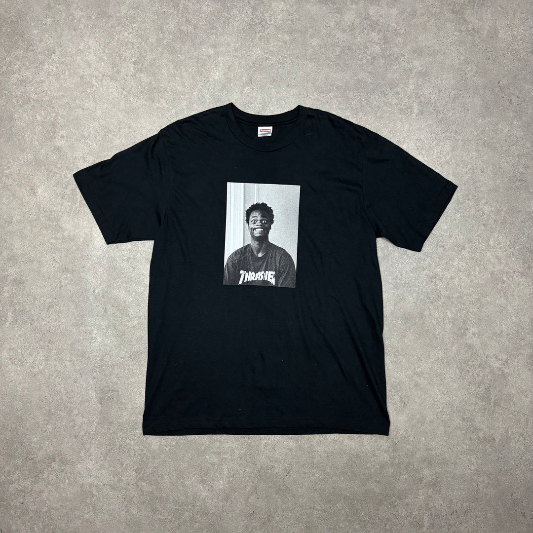 Supreme Thrasher Harold Black Graphic T-Shirt (L)