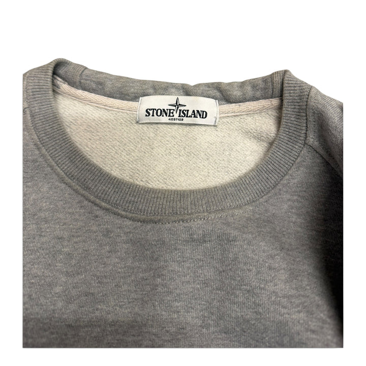 Stone Island  Crew Neck Sweatshirt  Grey (L)