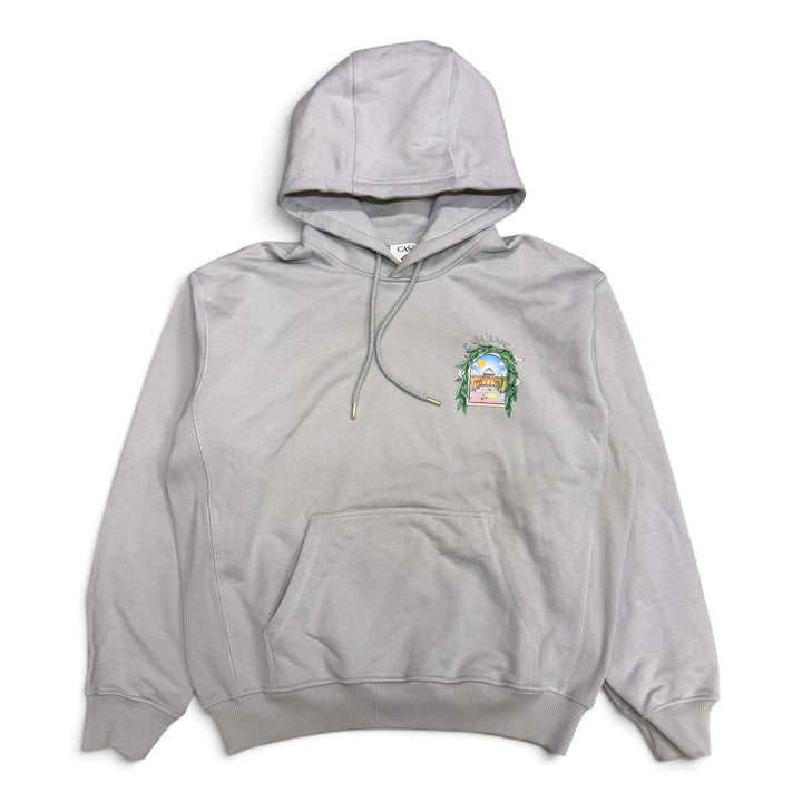 Casablanca L'Arche Logo Over Hoodie Grey (L)