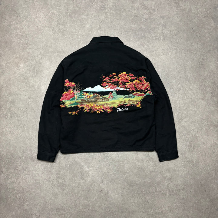 Palace Black Utility Fleece Jacket (L)