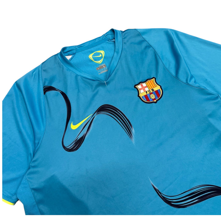 00's Vintage Barcelona Blue Training Football Shirt (L)