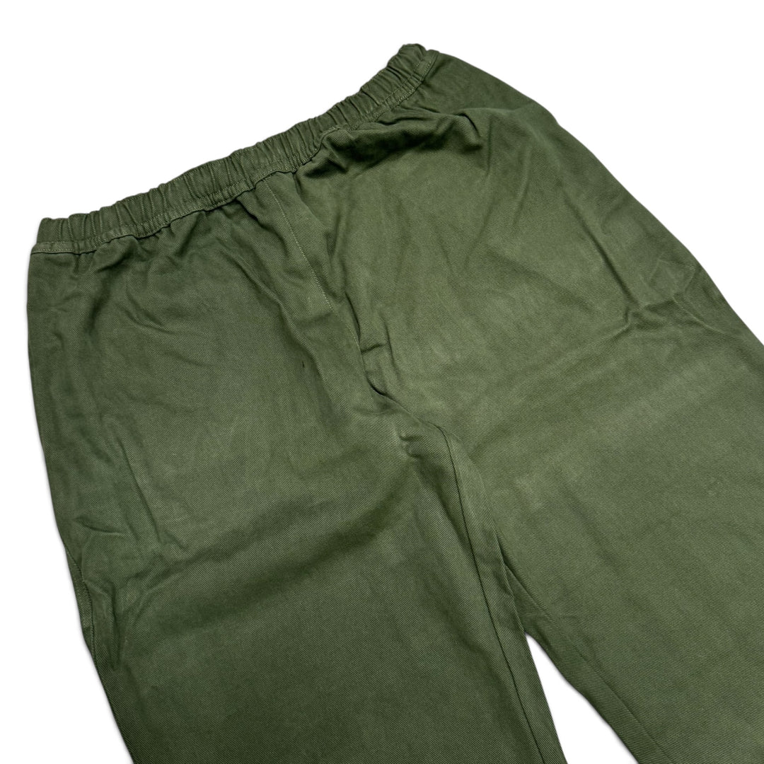 Always Do What You Should Do Green Cotton Trousers (XL)