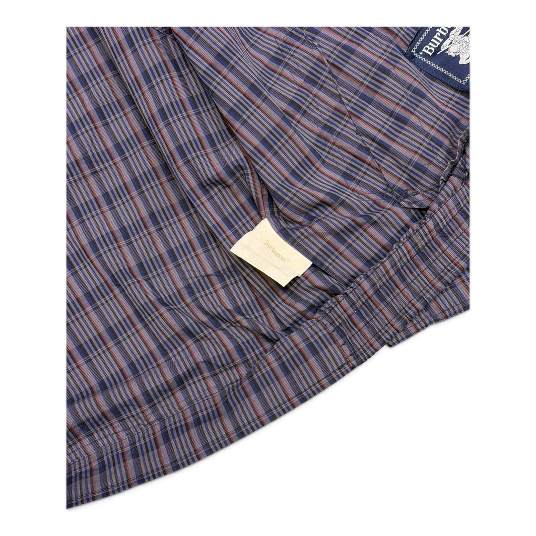 80’s Vintage Burberry Harrington Jacket Purple (L)