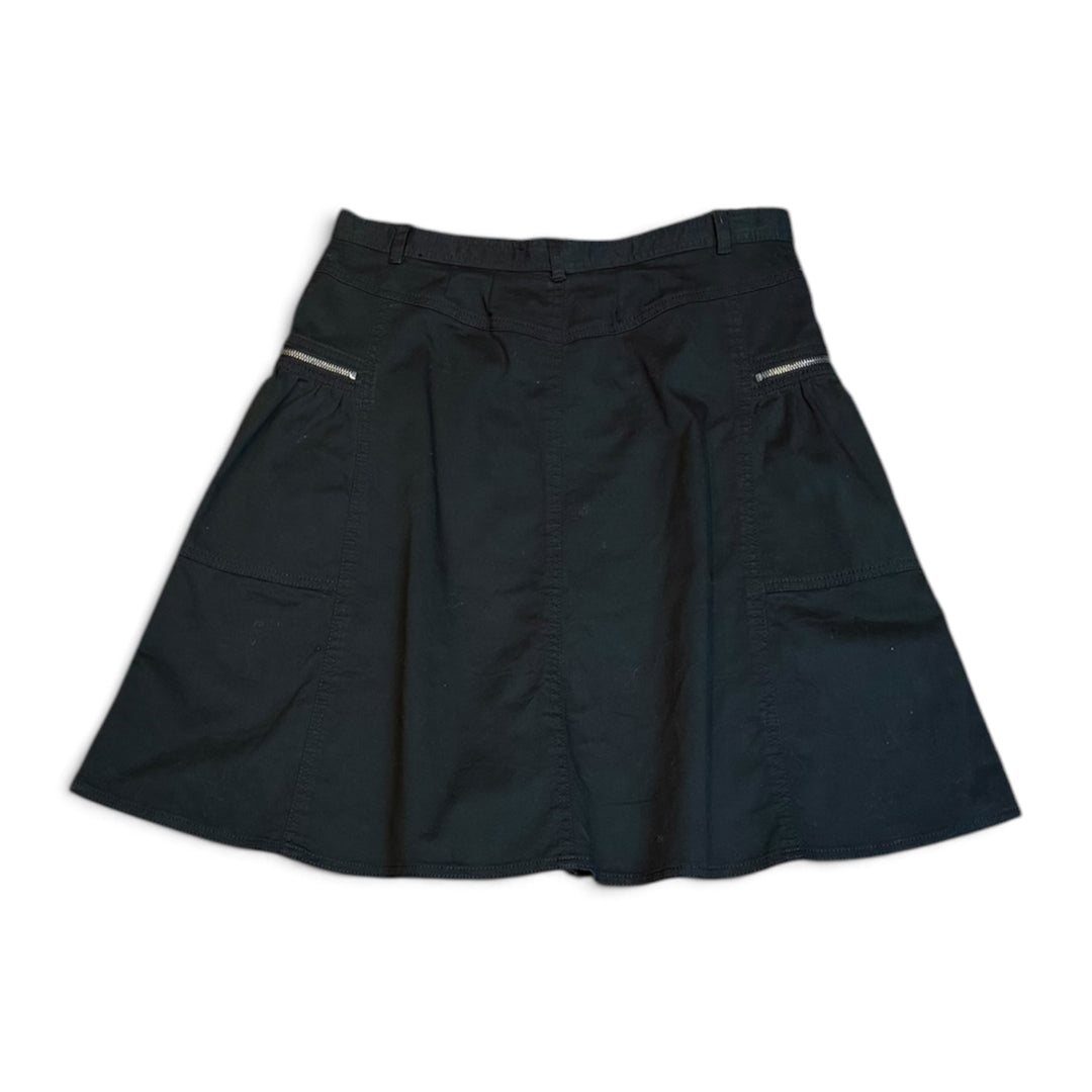 Vintage Moschino Black Utility Skirt (14)