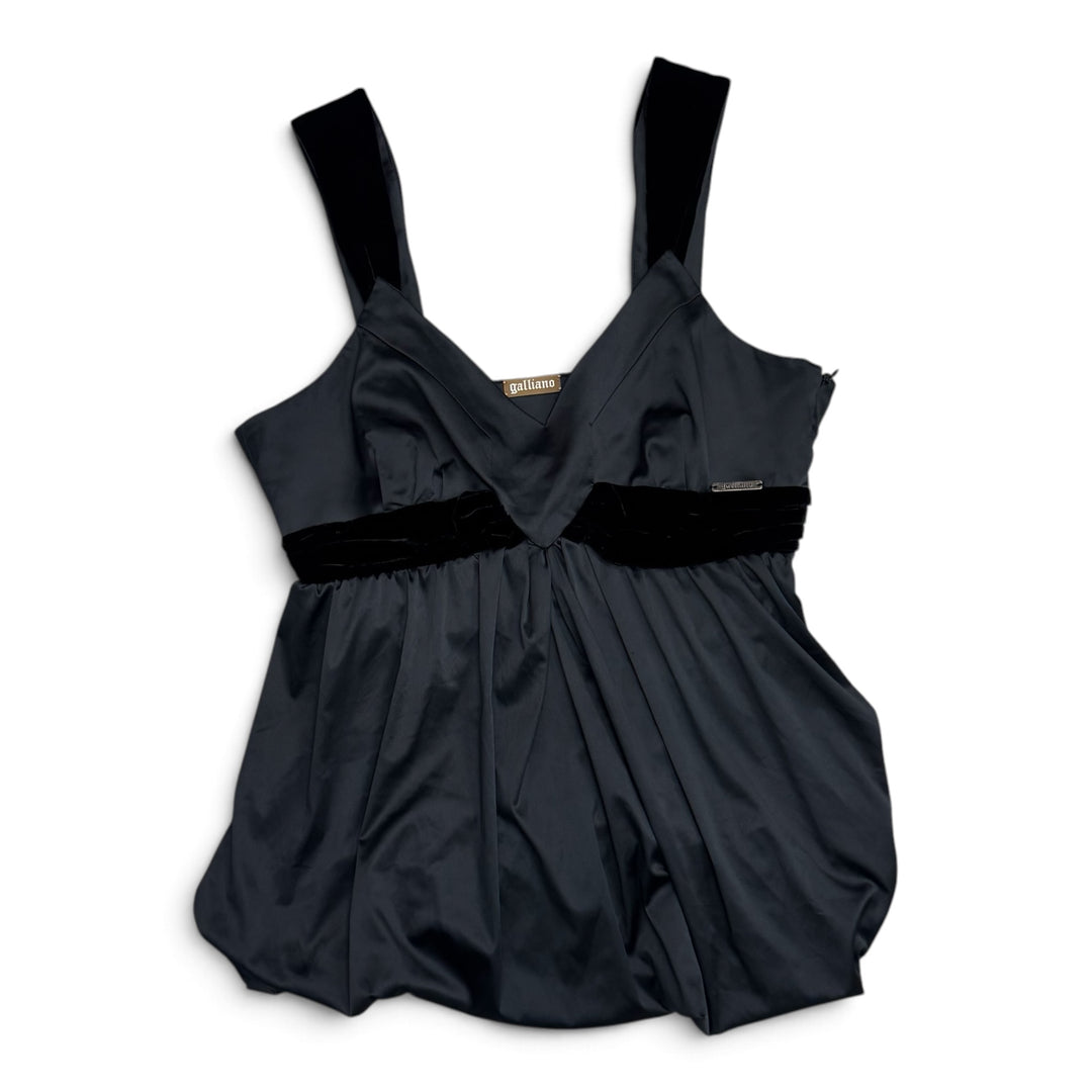 Vintage John Galliano Parachute Top Black (28)