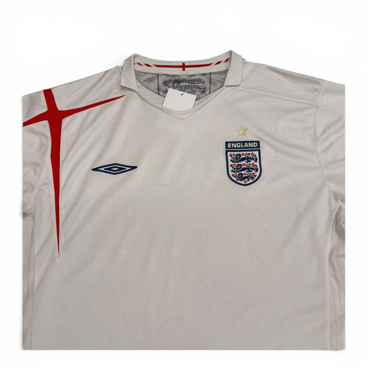 2005 Vintage England Umbro White Home Shirt (XL)