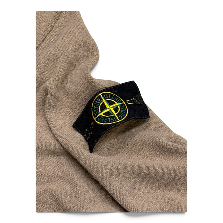 Vintage Stone Island Quarter ZIp Jumper Beige (XXL)