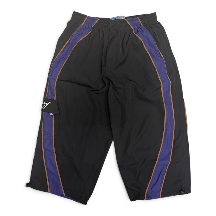 Always Do What You Should Do Nylon Quicky Capri Short Black (L)