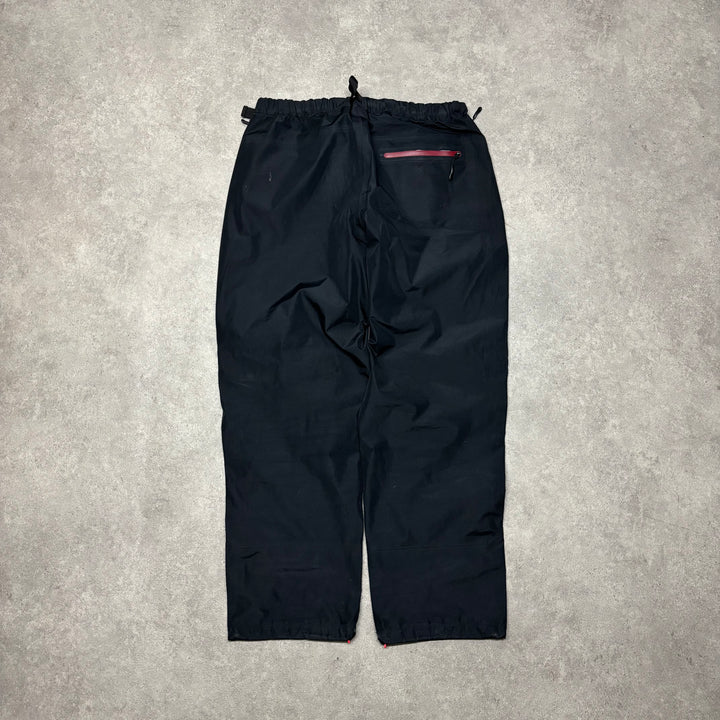 Palace Gore Tex 3L Black Trousers (XL)
