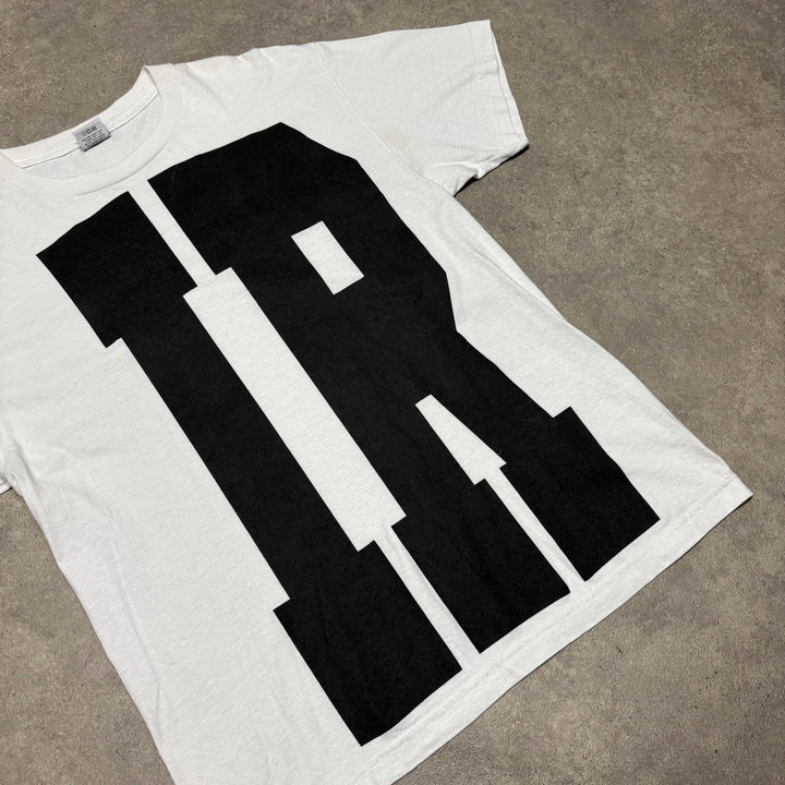 IRAK White 'IR' Graphic T-Shirt (L)