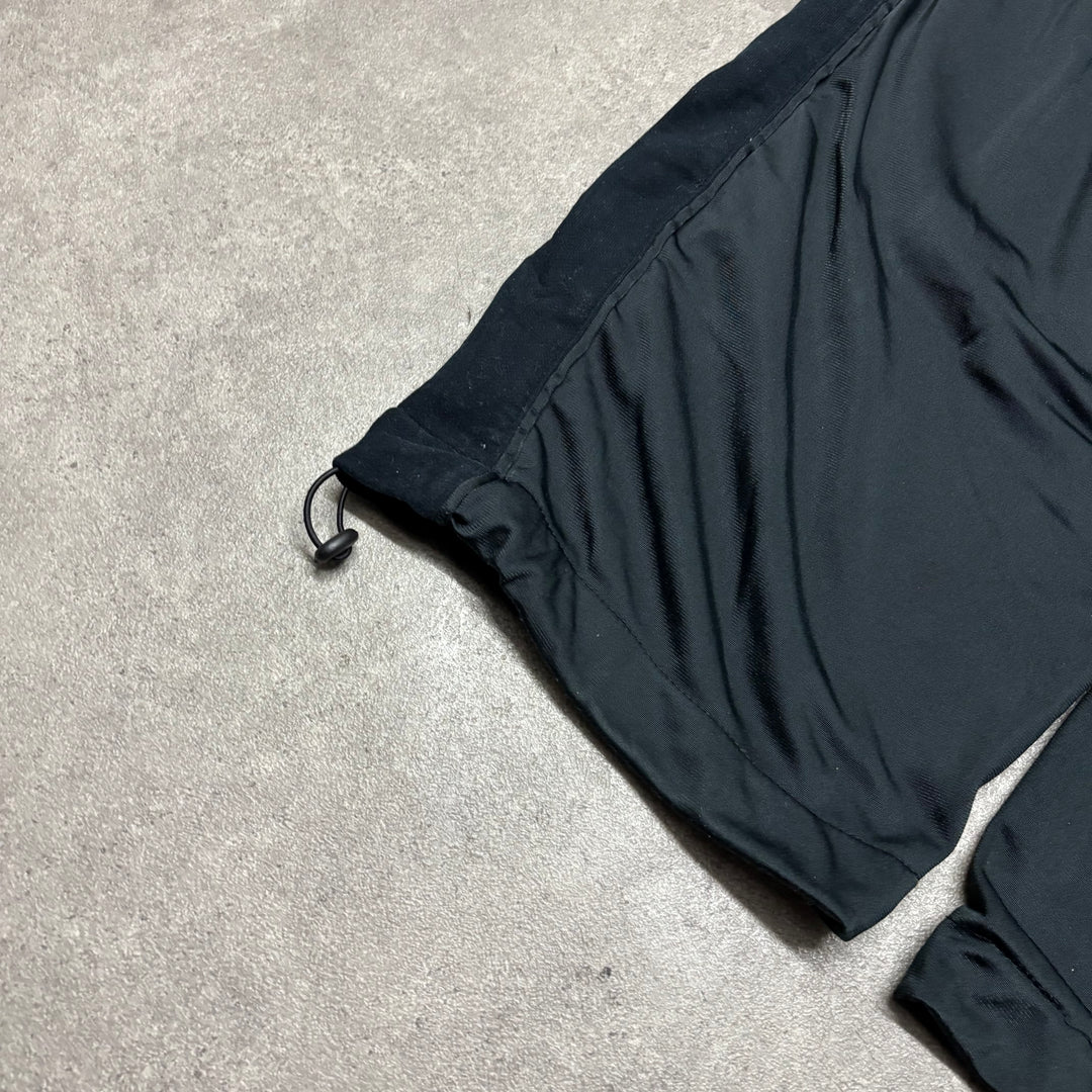 Oakley Black Nylon Relaxed Tracksuit Bottoms (M)