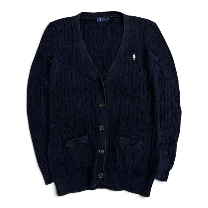 Vintage Polo Ralph Lauren Button Up Cardigan Navy  (L)