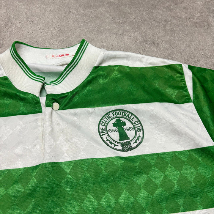 1988' Vintage Umbro Celtic Centenary Home Football Shirt (L)