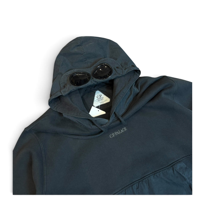 BNWT Palace x CP Company Navy Pullover Hoodie (XL)