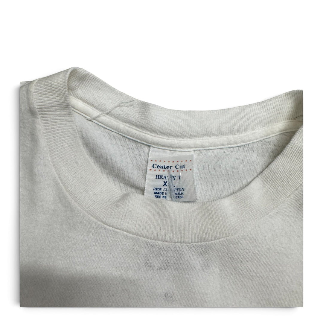 Vintage Single Stitch Cant Touch This Graphic T shirt White (XL)