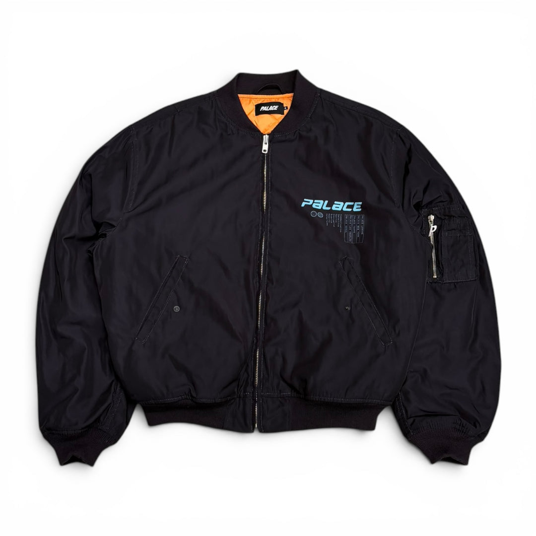 Palace Black Chakra Rave Bomber Jacket (M)