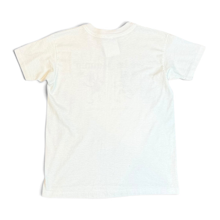 90's Vintage Galveston Island White Graphic T-Shirt (XS)