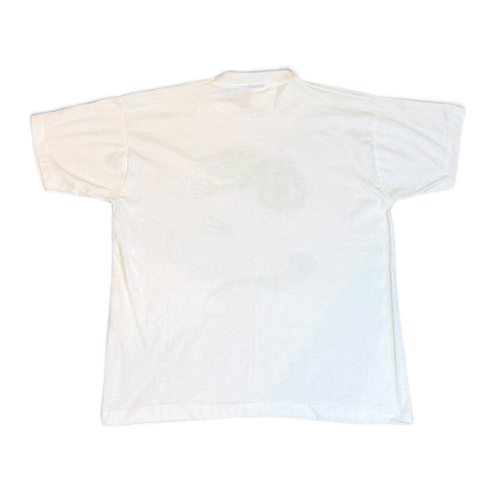 90's Vintage Bahamas White Graphic T-Shirt (XL)
