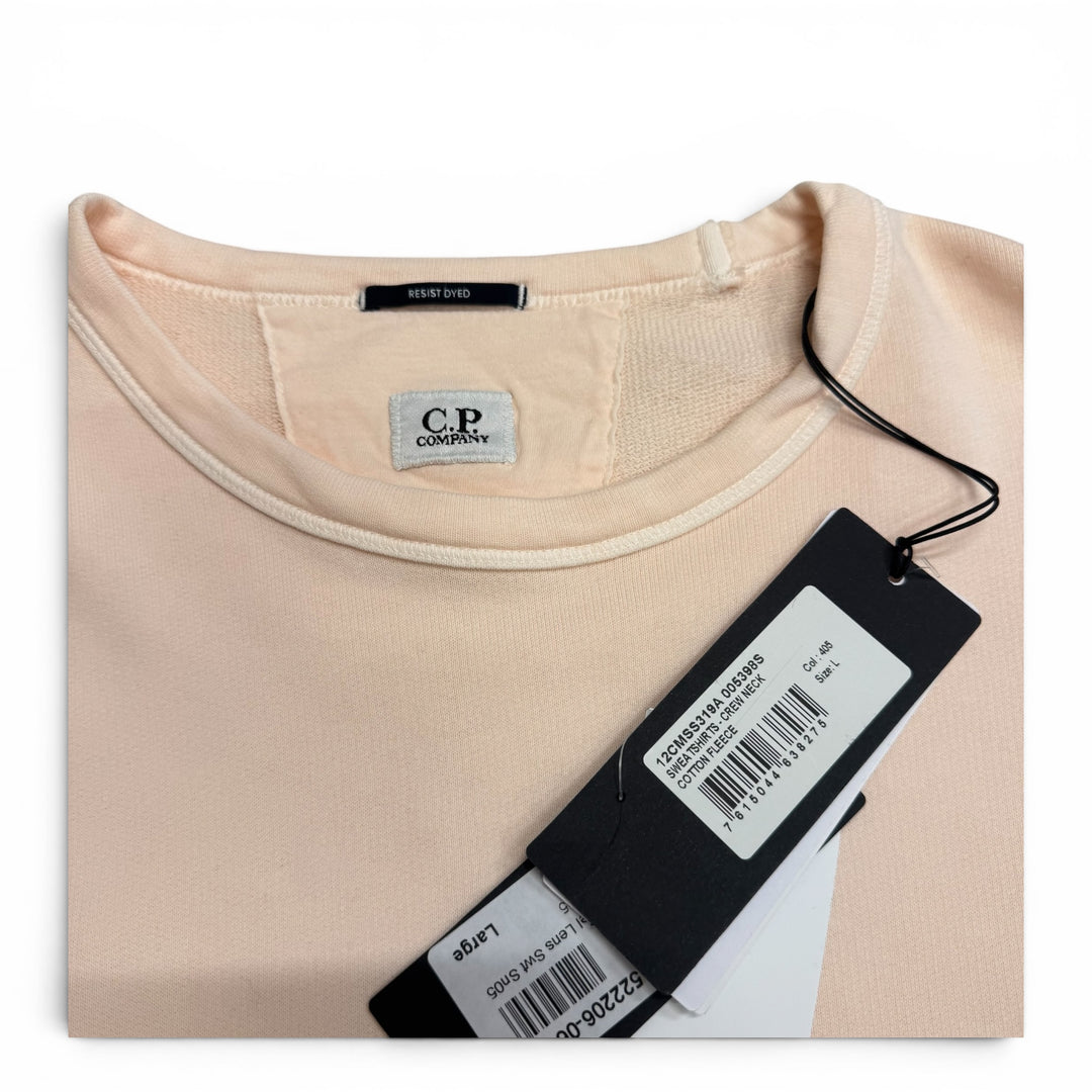 CP Company Crew Neck Sweatshirt Pink (L)