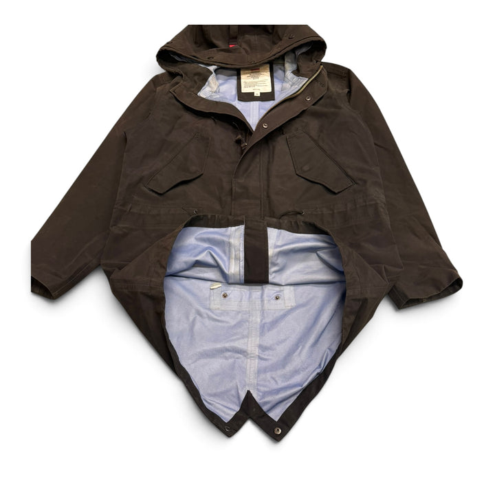 Supreme Military Style Fishtail Parka Jacket Black (M)