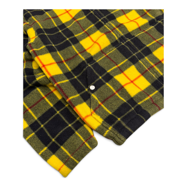 Palace x Polo Ralph Lauren Yellow Check Harrington Fleece Jacket (S)