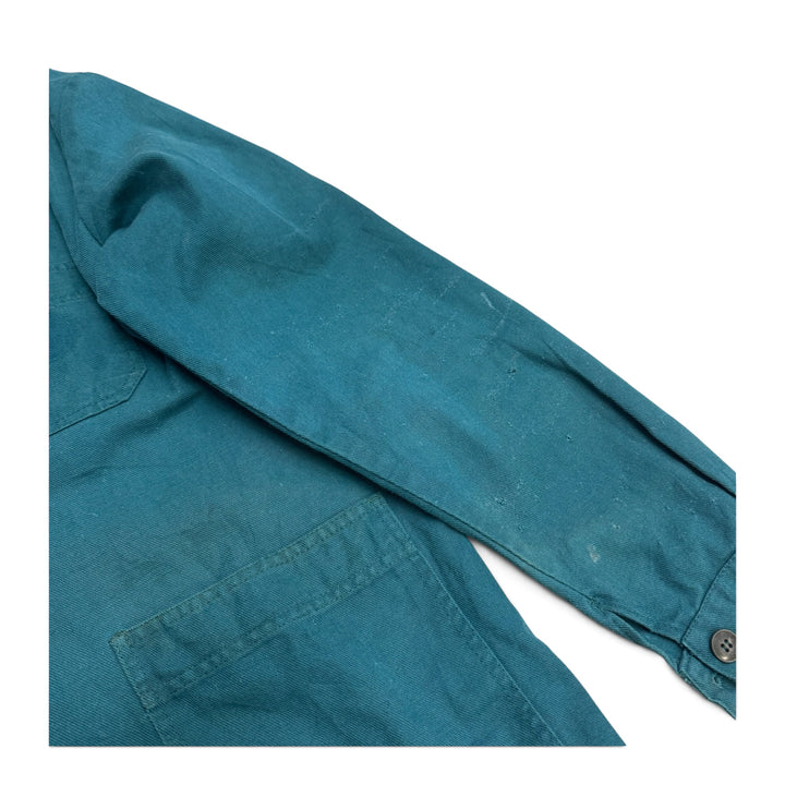 Vintage Distressed Green French Chore Jacket (M)