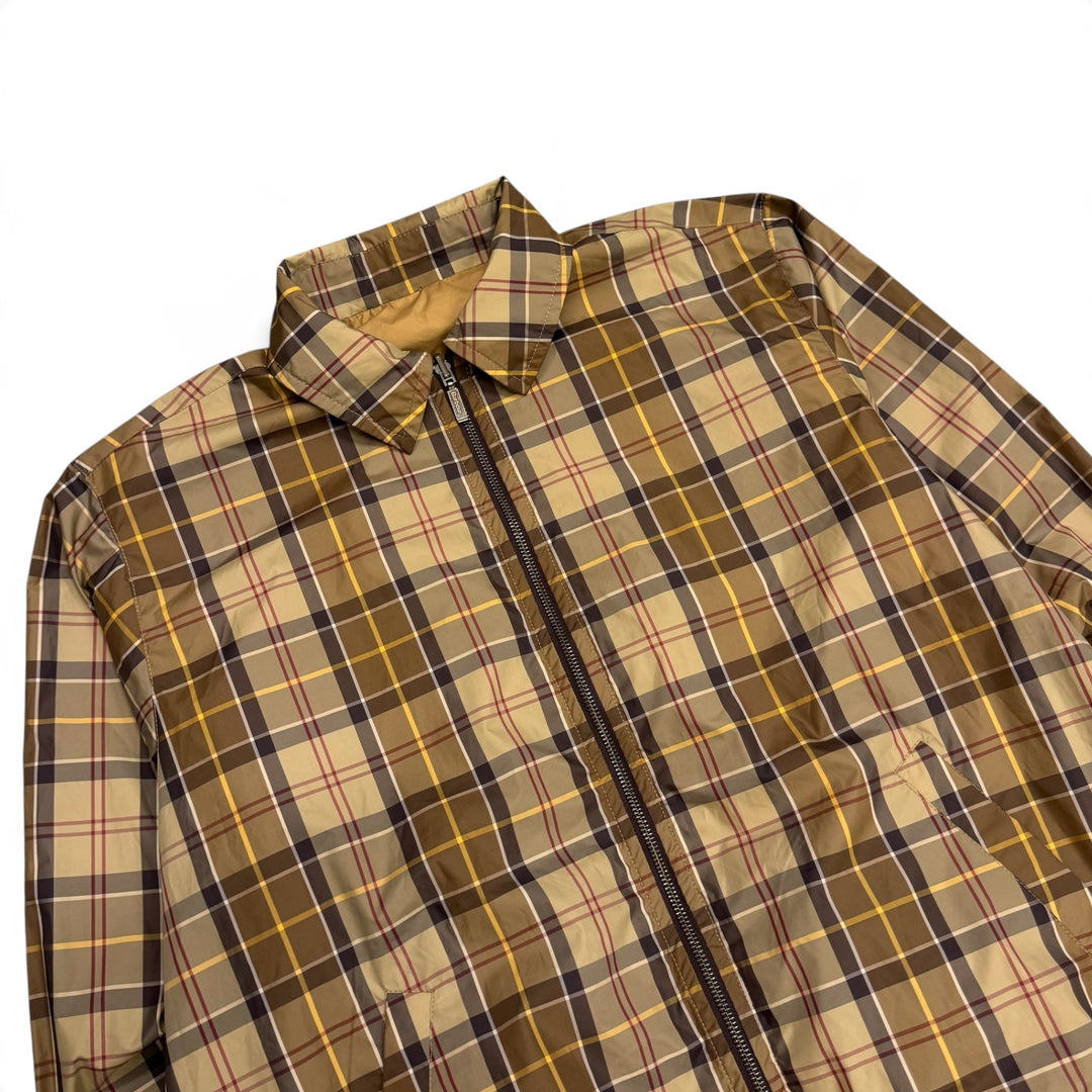 Barbour Reversible Nylon Jacket Brown & Beige (M)