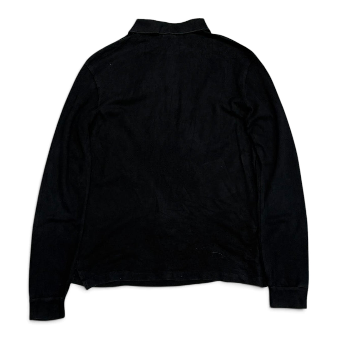 Polo Ralph Lauren Long Sleeve Polo Shirt Black (L)