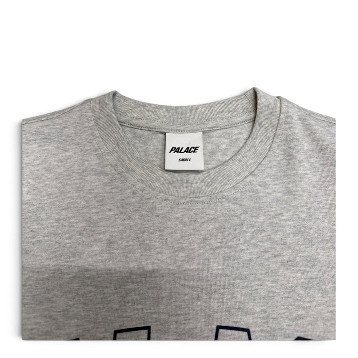 Palace MMX Heavy Slub T shirt Grey (S)