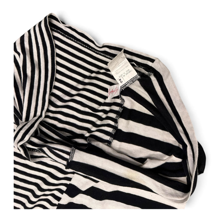 Yohji Yamamoto Noir Striped Top White (M)