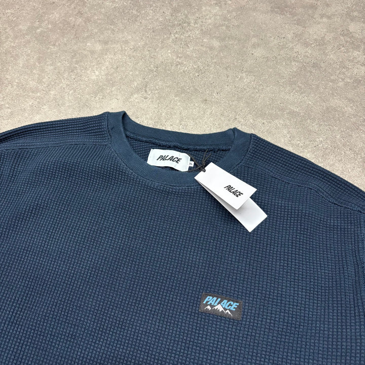 Palace Waffle 400G Crewneck Sweatshirt (XL)