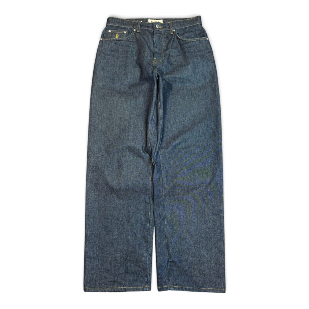 Stussy Dark Blue Raw Denim Jeans (30)