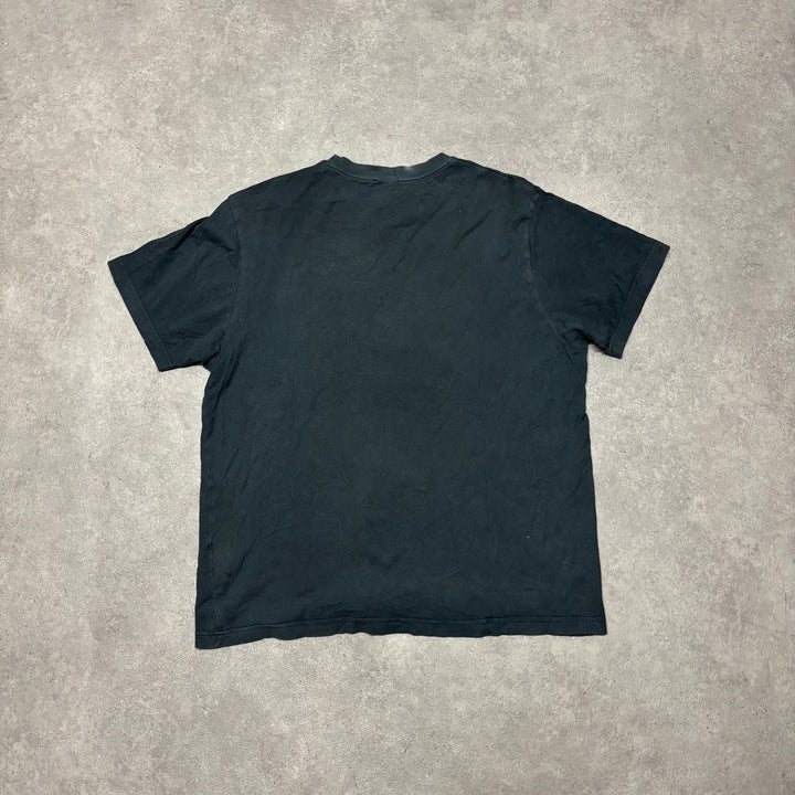 00's Vintage Nike Manchester United Black T-Shirt (XXL)