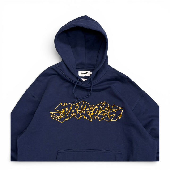 Palace Navy P3 Pullover Hoodie (L)
