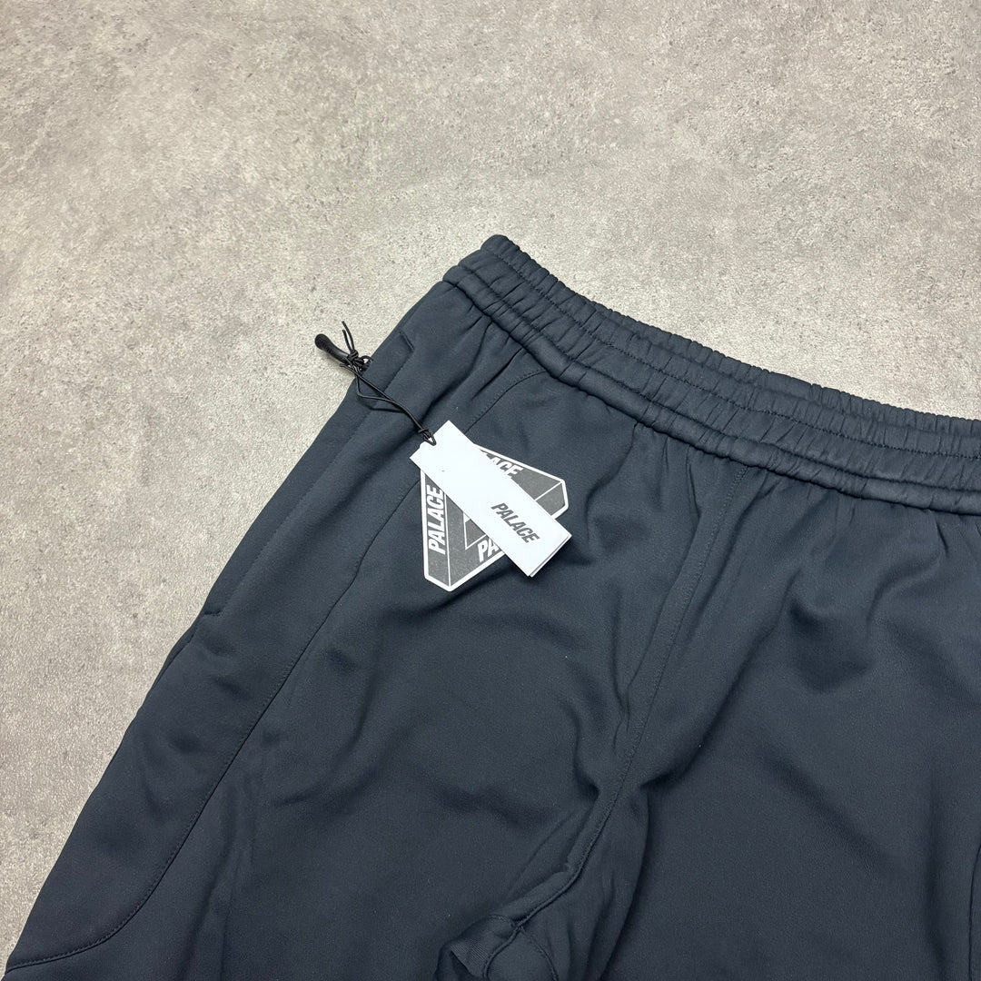 Palace Black P-Tec Fleece Tracksuit Bottoms (M)